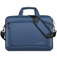 포블럭스 프리미엄 페브릭 노트북 파우치 FBLS00030, 블루, 1개