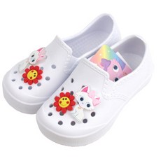 Bath Zone Cocobrain 女童花朵貓咪萬能室內拖鞋