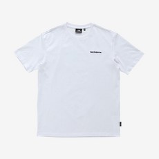 뉴발란스 남녀공용 체스트 레터링 반팔티 NBNEFB3001