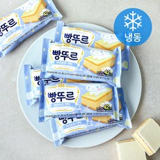 서주 빵뚜르 커스터드 샌드 아이스크림 (냉동), 6개