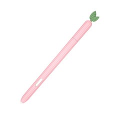 뷰씨 갤럭시탭 S펜 나뭇잎 실리콘 케이스 S9 / S8 / S7 / 플러스 / 울트라 / FE, 1개, 핑크