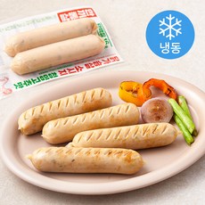 한끼통살 닭가슴살 더블 소시지 청양고추맛 (냉동), 100g, 1개입, 10개