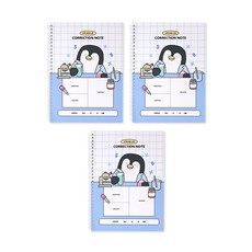 indigokids 小學我的夢想數學錯題本 概念整理 弹簧, 3個, 藍色