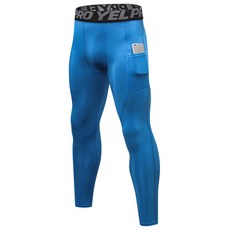 男款跑步運動緊身褲