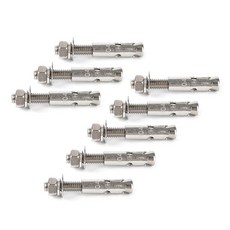 ETSHOP組合式鉚釘不鏽鋼 2分之1 100mm, 8個