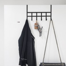노바리빙 문걸이 행거, 블랙, 1개