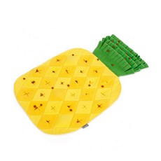 鳳梨毯分離焦慮訓練鼻托玩具 E_RD_45, 黃色的, 1個
