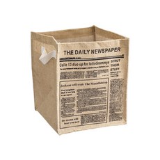 더플로우 생활잡화 의류 분류 레트로 수납 바구니 D, 혼합색상, 1개