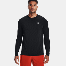 Under Armour 安德瑪 男款UA無縫長袖 1359873-001
