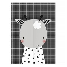 MarketA 黑白動物卡通門簾, TYPE 1