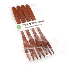 Ebony 水果叉16件組, 單一顏色, 4個