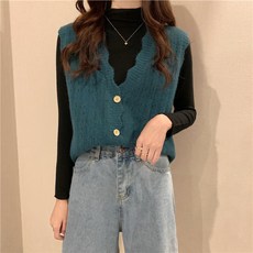 Andaromi 波浪紋背心