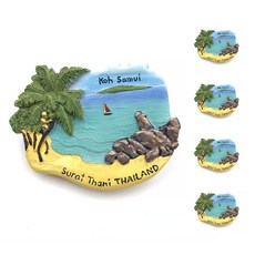 Market A世界旅行名勝景點冰箱磁鐵 5入, 普吉島