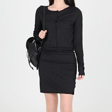 닷이프 어썸 원피스 + 가디건 투피스 세트 T24FW1-A0520