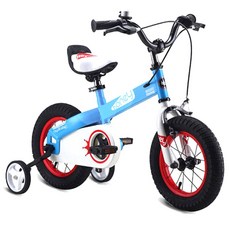 RoyalBaby 優貝 Honey 兒童輔助輪自行車, 藍色, 1個, 113cm
