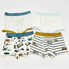 Bebezoo 男童 Dream Build 內褲四件組