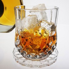 鑽石水晶切面威士忌杯 290ml, 3個