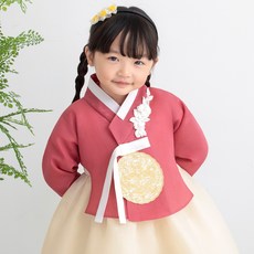 Gaon 女童款女裝玫瑰美容韓服組合 AW220