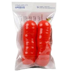 Super Ssaem 抽獎用圓形扭蛋殼 14入 紅色, 1個, 紅色的