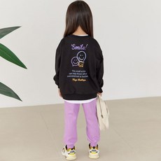 vavkids 童款3個笑臉圖案長袖上衣+長褲組