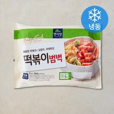면사랑 떡볶이 범벅 (냉동), 364g, 1개