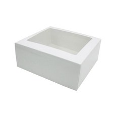 더담다 素色可重複使用開窗盒 大, 單一顏色, 50個