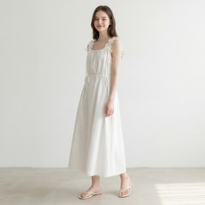 부루앤쥬디 프릴 끈 리본 나시 원피스 BOSFDR507B