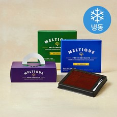 멜티크 파베 밀크초콜릿 140g + 다크초콜릿 140g 선물세트 (냉동), 1세트