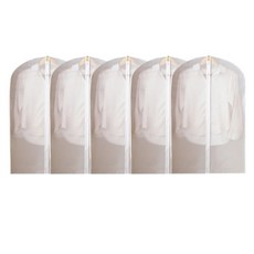 피니어스 반투명 방수 방습 옷 먼지 커버, 1개입, 5개