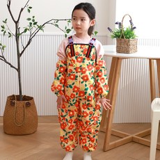 베베슈에뜨 레인보우슈에뜨 아동용 체험놀이 눈썰매용 멜빵바지 + 팔토시 세트