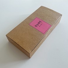 TINA PICNIC 牛皮紙盒 + 大考順利貼紙 粉紅組合, 10套