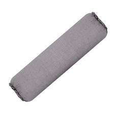 Coco圖案棉質身體枕套, 灰色的