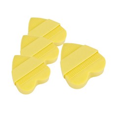 iClé 軟心矽膠門塞 4p, 1組, 黃色