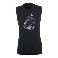 迪士尼女款春季圓領針織背心 DL1LKV002