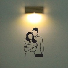 1AM 겔러리벽등, 한손허그(스티커), 진회(컬러칩)