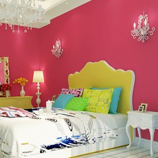 Market A 柔和色彩防水防潮壁貼 3入, 玫瑰色