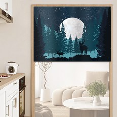 日式短簾, 星空鹿