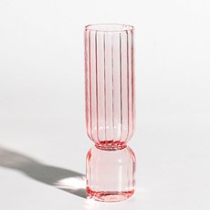 RIVER-GREEN 造型玻璃花瓶, 粉色的