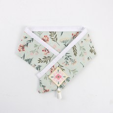 리토가토 강아지 단아 한복 케이프, 옥색, 1개