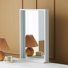 EASEHEIM 凱特立式化妝台桌鏡 400, 白色