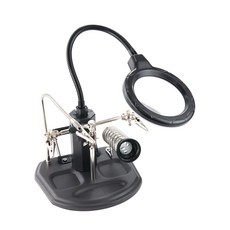 Coms 焊接輔助工作支架LED放大鏡組, BD872, 1套