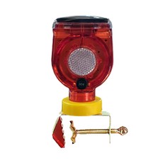 太陽能圍籬警示燈, 1個