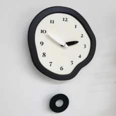 JEJE FACTORY 靜音室內裝飾鐘擺式掛鐘 30cm, 混合顏色