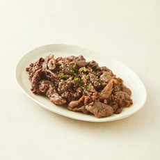 고기반찬 두번 나눠먹는 양념 소불고기, 2개, 400g