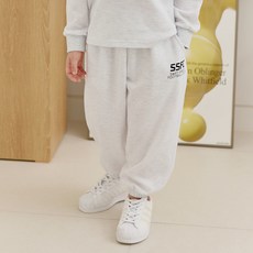 유라비 아동용 챔피언 면 조거 긴바지
