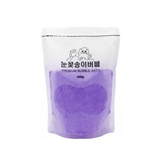 눈꽃송이버블매직 유아 입욕제 라벤더향, 1kg, 1개