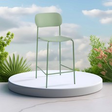 노아가구 시아 홈바의자, 민트그린, 1개