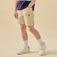 BEVERLY HILLS POLO CLUB 比佛利保羅 兒童基本款工裝短褲