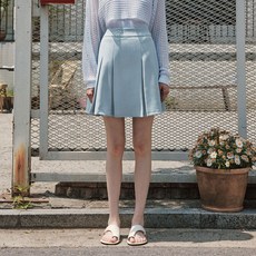 ZERO STREET 輕盈百褶裙, 藍色