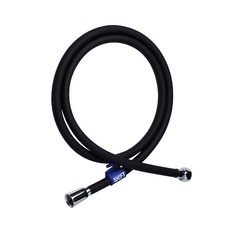 SHIFT 矽膠蓮蓬頭軟管 黑色 1.5m, 1個